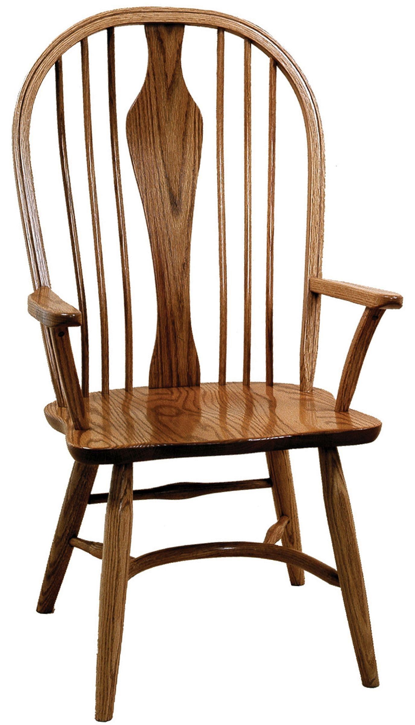 Solid wood windsor back arm 2025 chair